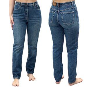 Coca Cola Vintage 80s 90s High Rise Tapered Ankle Mom Jeans Denim Womens Size 27